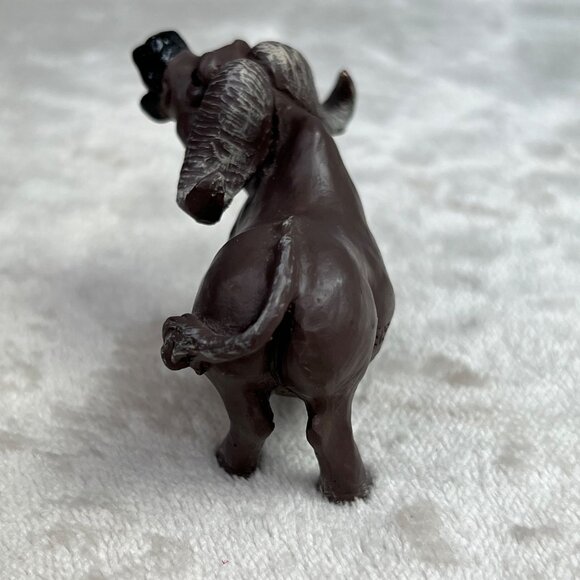 Pete Apsit Ram Buffalo Holy Herd Figurine Noahs Ark 3 inch Brown Resin - Picture 4 of 7